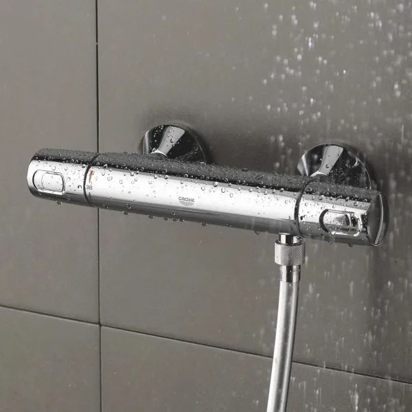 GROHE 34229002 - PRECISION TREND DN 15 termosztátos zuhanycsaptelep króm kivitel