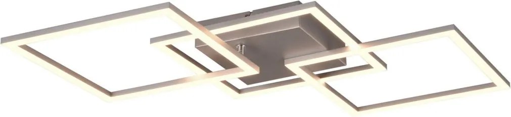TRIO R64493187 TRAIL Modern LED Mennyezeti Lámpa Ezüst LED IP20