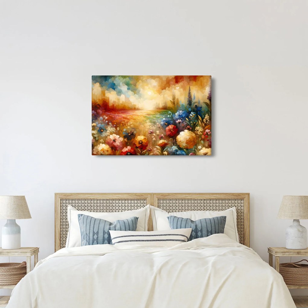 Kép - Színes rét (90x60 cm)