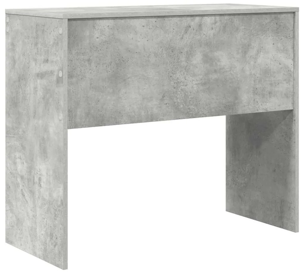 Asztal Beton szürke 90 x 40 x 76 cm Faanyag