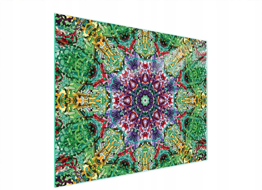 Üveg Vágódeszka 52x40 Mintás Edzett Üveg