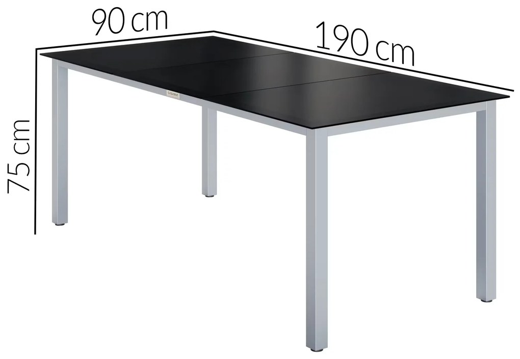 Deuba Alumínium garnitúra Alu 1+8 - ezüst