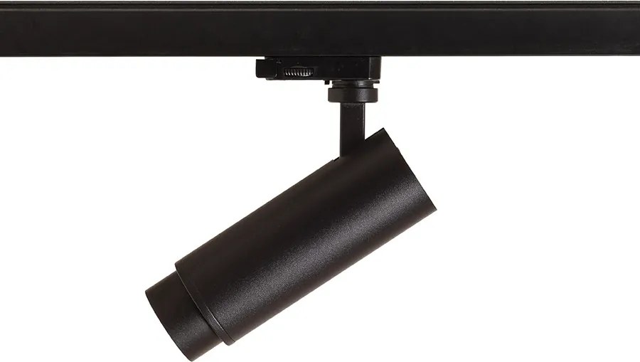 RENDL ZUMA DIMM háromáramkörös sínre fekete 230V LED 20W 10 50° 3000K