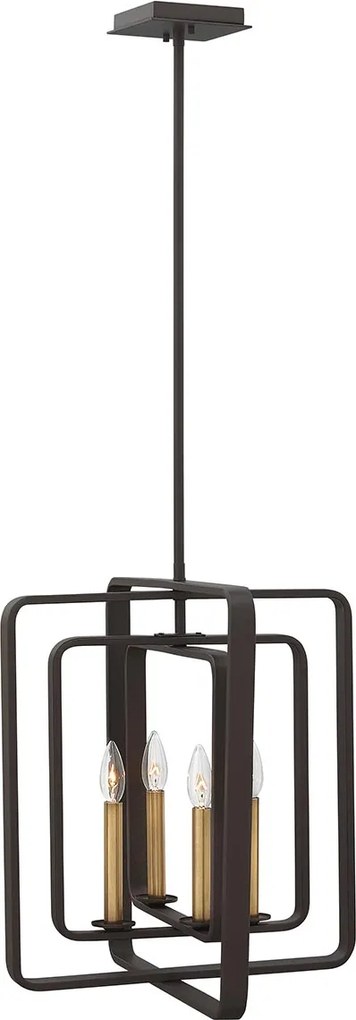 Hinkley modern vintage függeszték quentin barna elshk-quentin-4p-b
