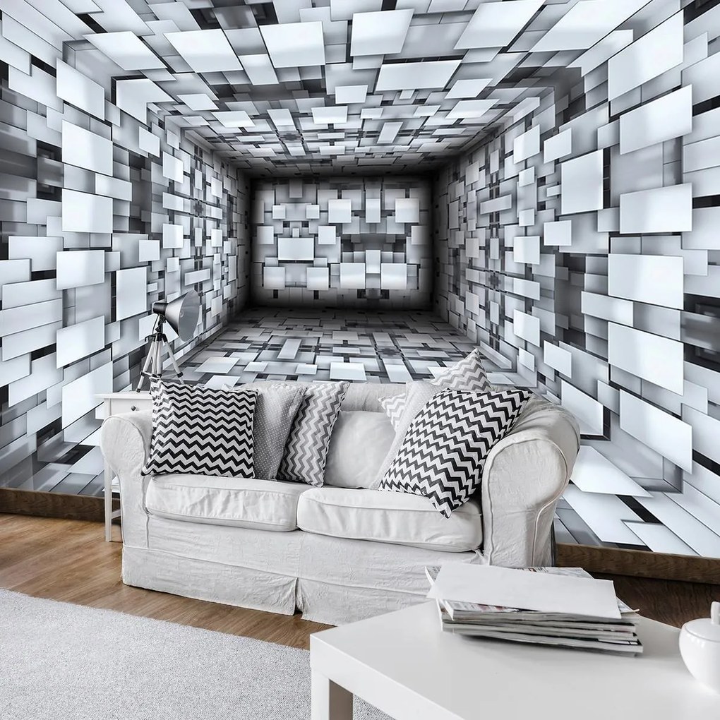 Fotótapéta - 3D folyosó (254x184 cm)