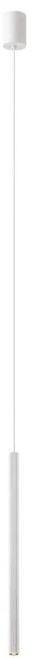 Redo 01-3856 - NIKOS LED csillár zsinóron LED/8W/230V 3000K CRI 90 átm. 6 cm fehér