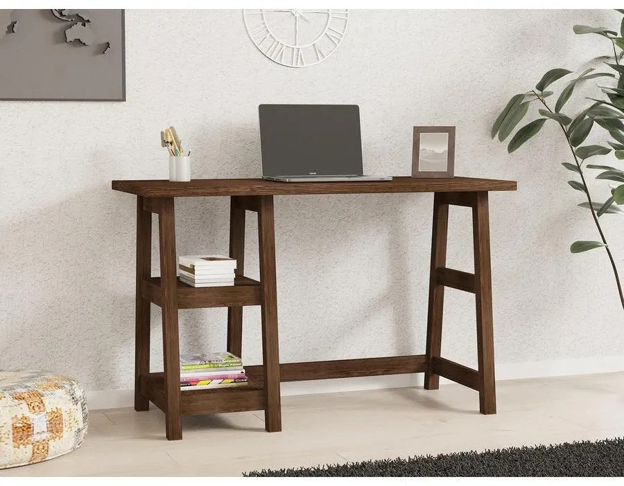 Íróasztal Perla - Walnut