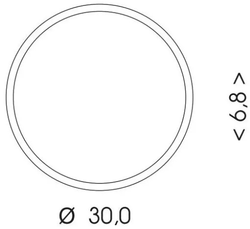 Ecolite WMAT300-15W/BI - LED Mennyezeti lámpa MARTIN LED/15W/230V IP65 fehér