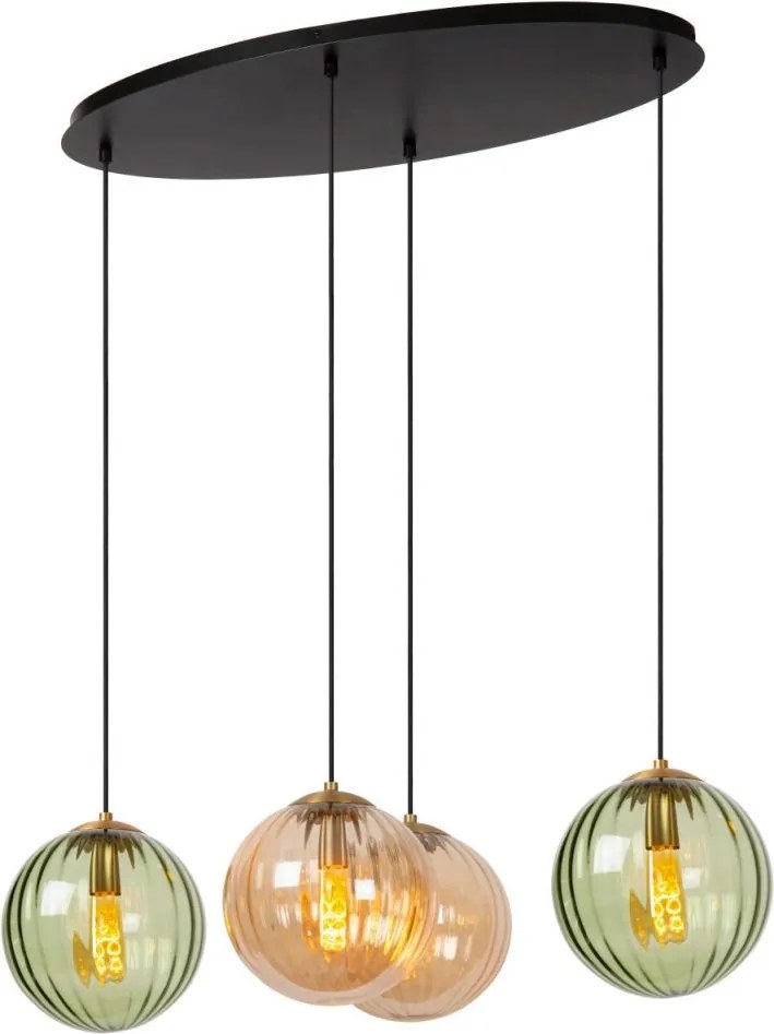 Lucide MONSARAZ 45493/04/33 Függőlámpa 4x40w/e27 ip20