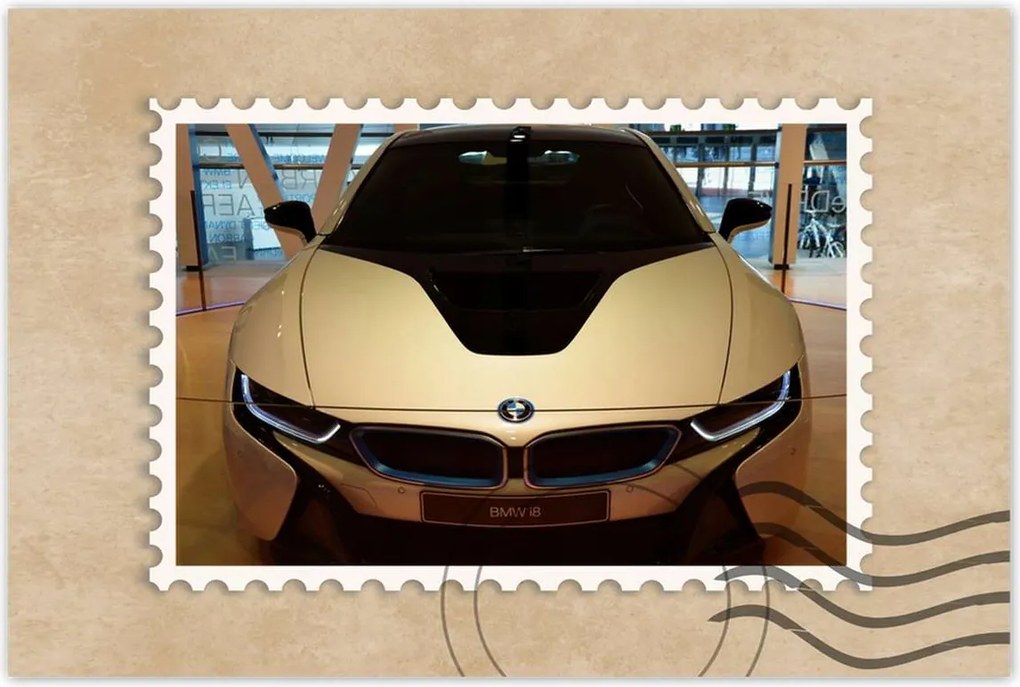 Poszterek 120x80 Bmw I8 Autó