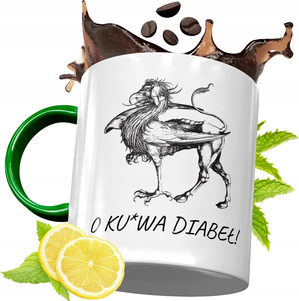 Zöld Vicces Bögre Születésnapi Ajándék fényképes nyomtatással