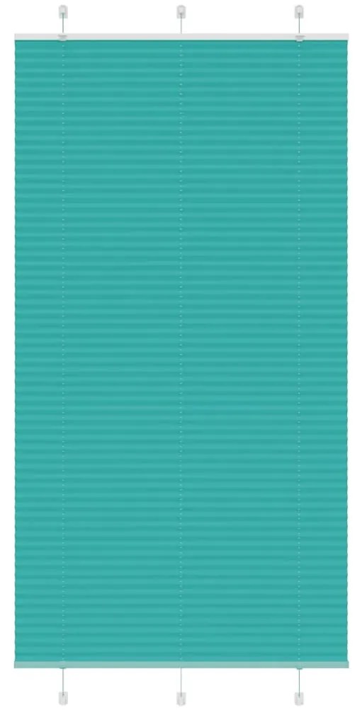 pliszírozott redőny Benzinzöld 105x200 cm Szövetszélesség
