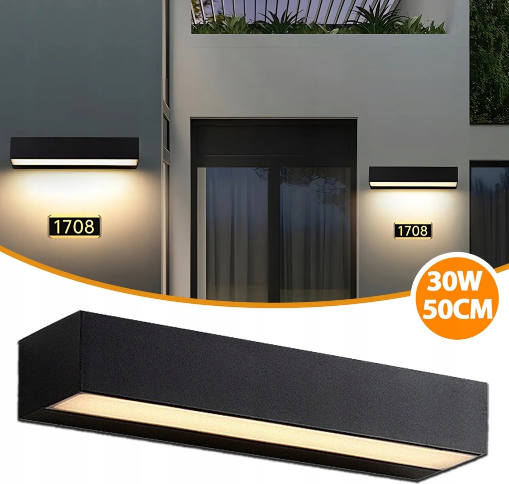 Kültéri vízálló Led fali lámpák IP65 ajtó reflektorok 30W