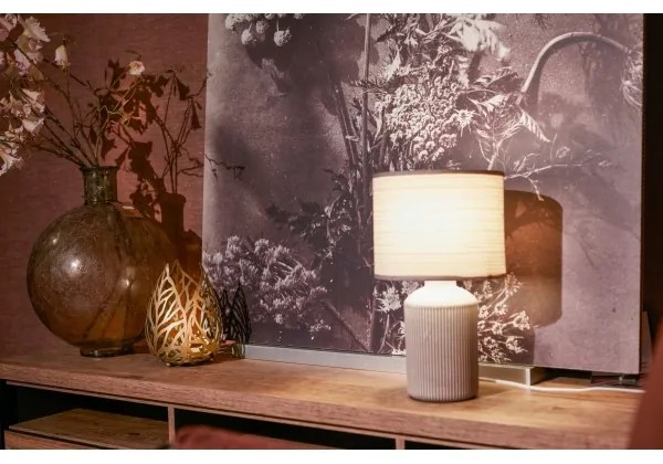 Brilo - Asztali lámpa INO 1xE14/10W/230V barna