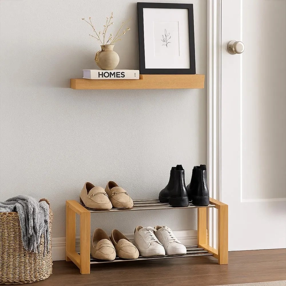 AVENBERG RACK 2 Cipőtartó - natúr