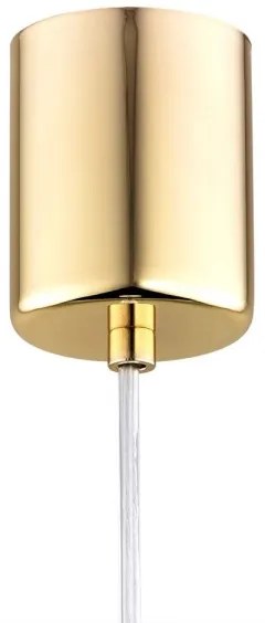 Argon 4993 - Csillár zsinóron PALLADO 1xE27/15W/230V arany/fehér