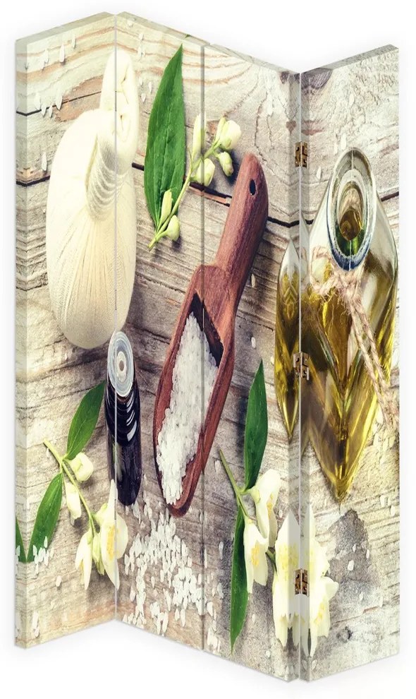 Gario Paraván Ethereal fuszerek Méret: 145 x 170 cm, Kivitelezés: Forgó paraván 360°