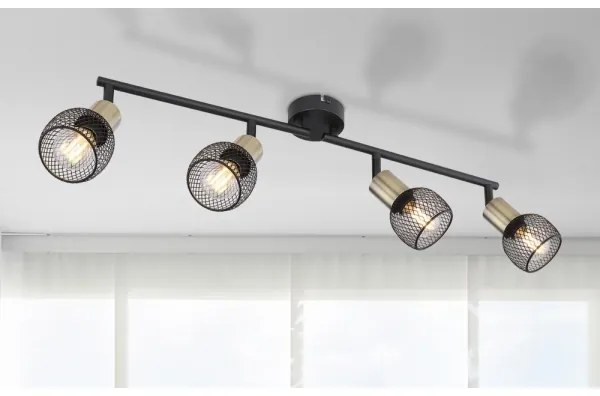 Globo 54028-4 - Spotlámpa FIASTRA 4xE14/40W/230V