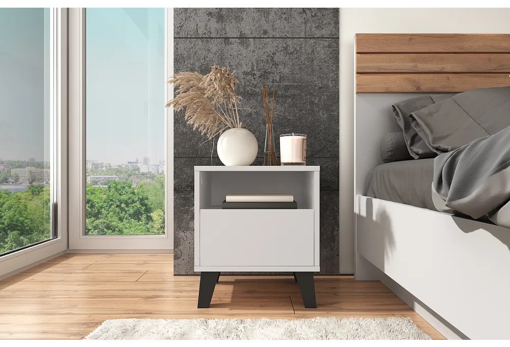 BOGAN 1S éjjeliszekrény, kasmír