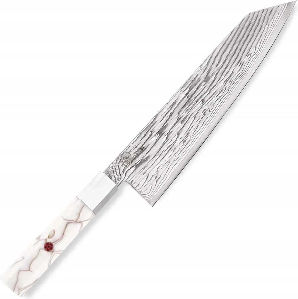 Konyhakés Chef/Kiritsuke 220 mm Dellinger kovácsolt fehér hullámos