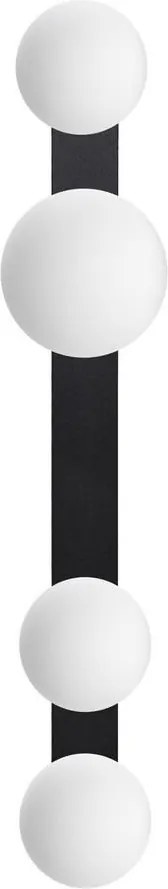 KASPA 50903402 GIGI Modern Mennyezeti Lámpa Fehér, Fekete E14 IP20