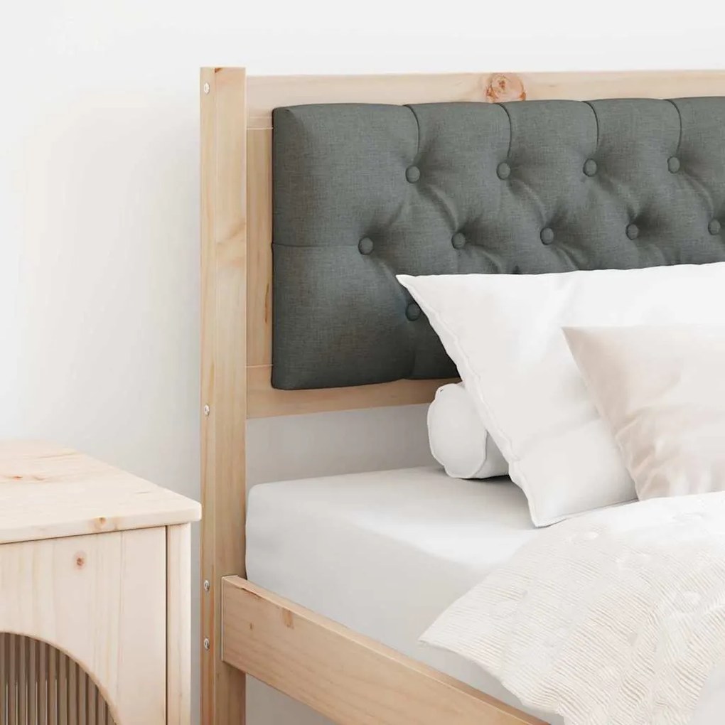 Fejtámla Egyéb barna és sötétszürke 90 cm Tömör fenyőfa