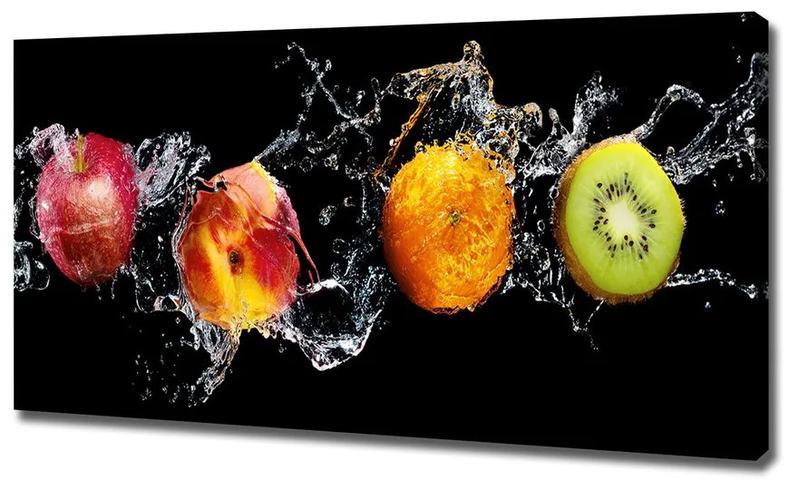 Fali vászonkép Gyümölcs és víz pl-oc-120x60-f-148249825