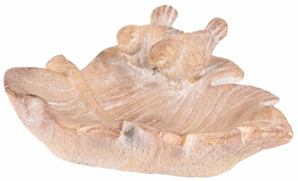 madáretető Levél madár, MgO kerámia 21 x 18 x 7 cm
