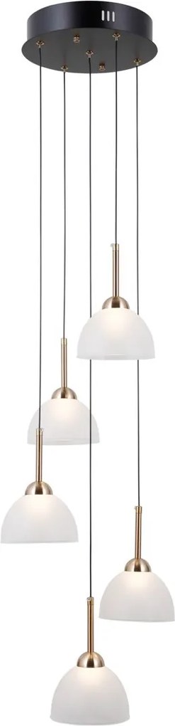 Italux modern függeszték montiela matt fekete arany itxpnd-34374-5-bk