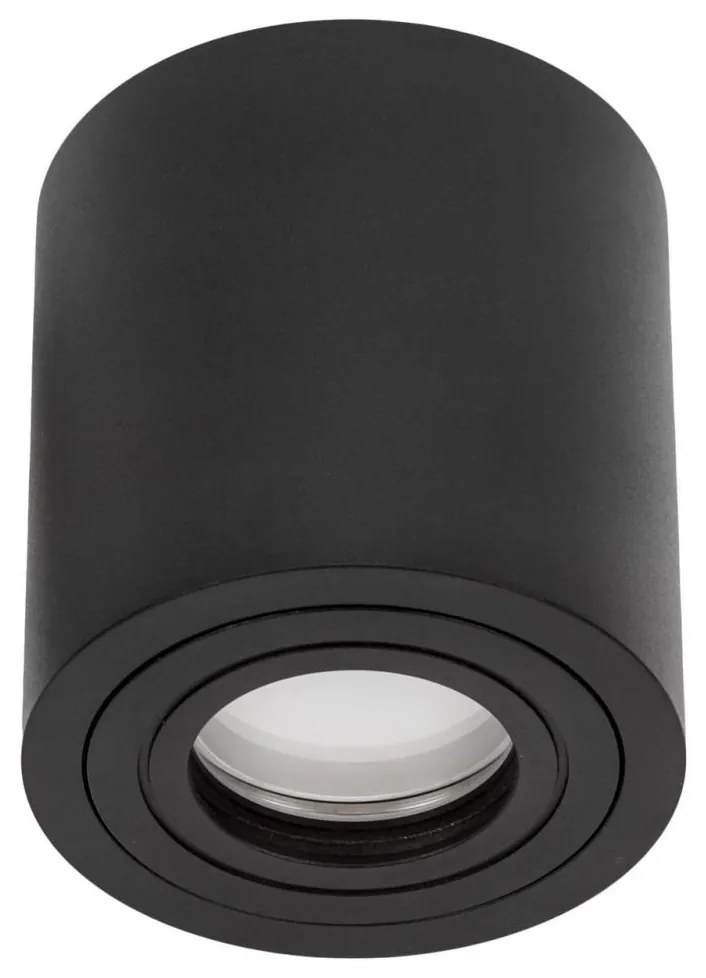 Wojnarowscy Fürdőszobai spotlámpa CHLOE 1xGU10/30W/230V IP65 kerek fekete WJ0409