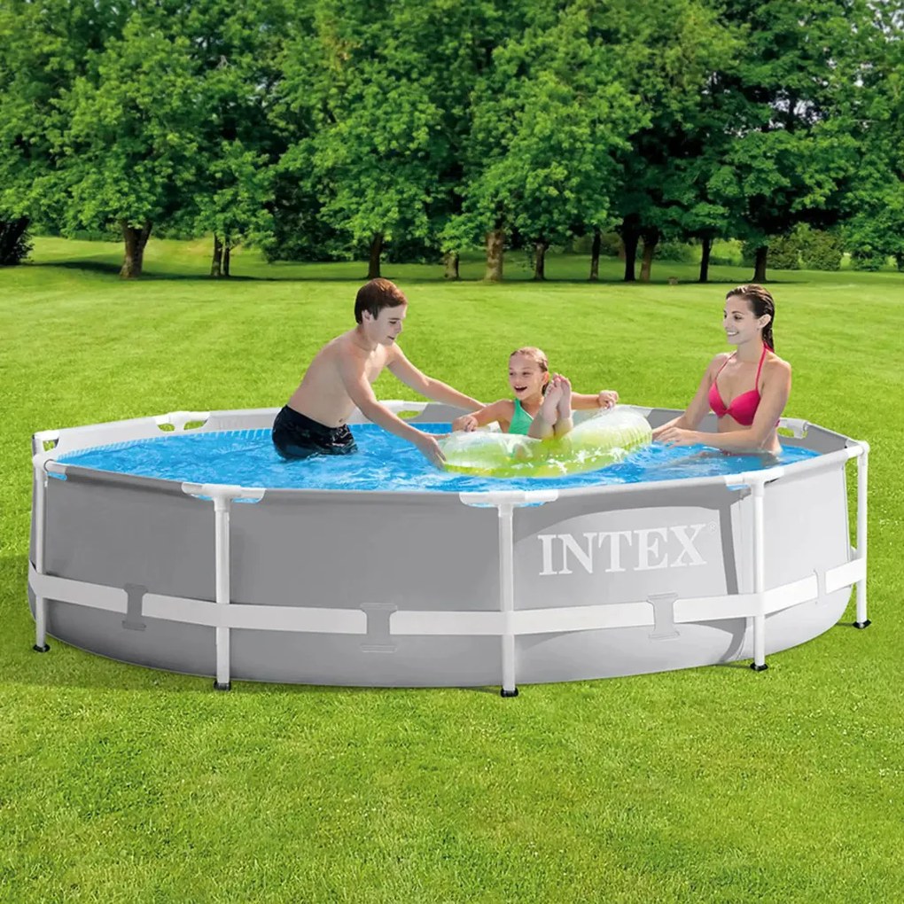 INTEX MetalPrism Set fémvázas medence 305 x 76 cm (26702)