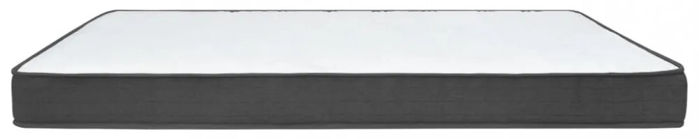 sötétszürke rugós szövetágy 80 x 200 cm