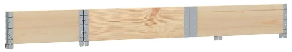 tömör fenyő kerti virágláda 150 x 50 cm