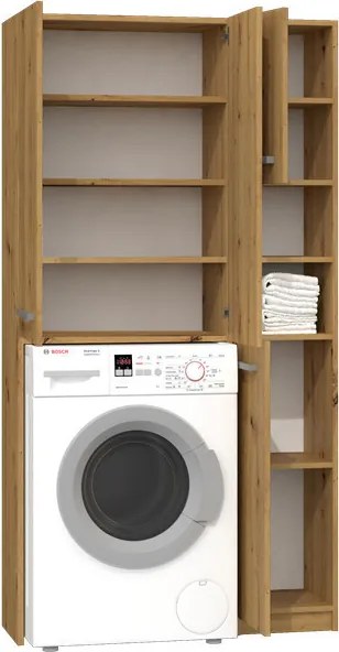 Marpol DD fürdőszobai szett, tölgy