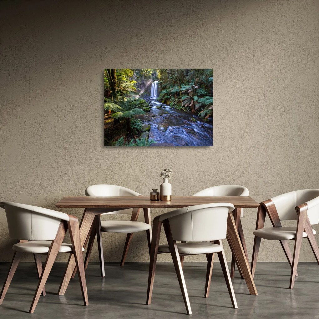 Ausztrál esőerdő képe (üvegen) (70x50 cm)