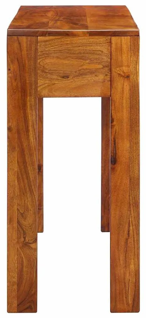 tömör akácfa tálalóasztal 110 x 35 x 75 cm