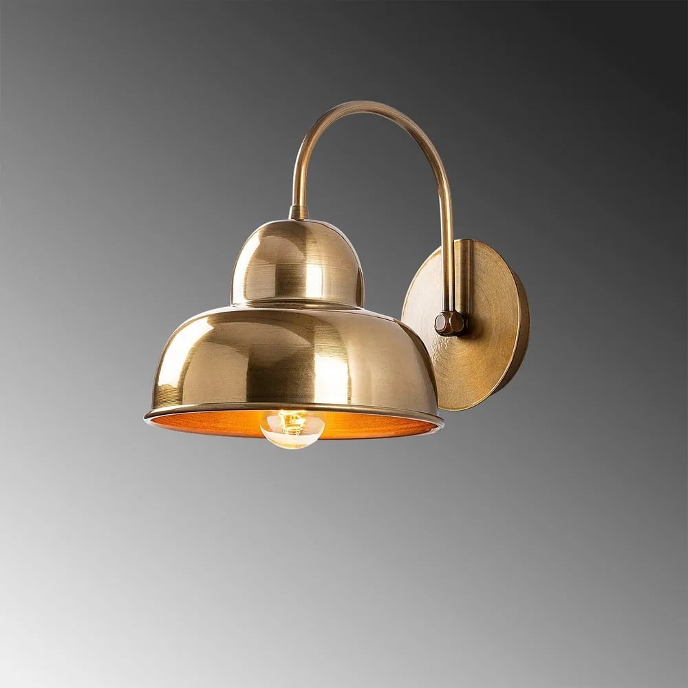 Aranyszínű fali lámpa Berceste – Opviq lights