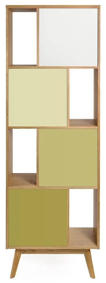 Avon Narrow Olive zöld könyvespolc - Woodman