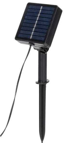 Aigostar - LED napelemes lánc 110 LED/4m IP65 300 mAh meleg fehér eukaliptusz