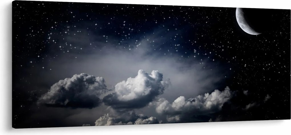 Kép - csillagos égbolt (120x50 cm)