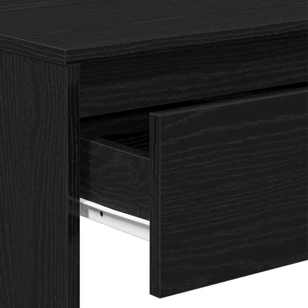 Fekete Tölgy Konzolasztal - 100x35x76.5 cm - Mérnöki Fa