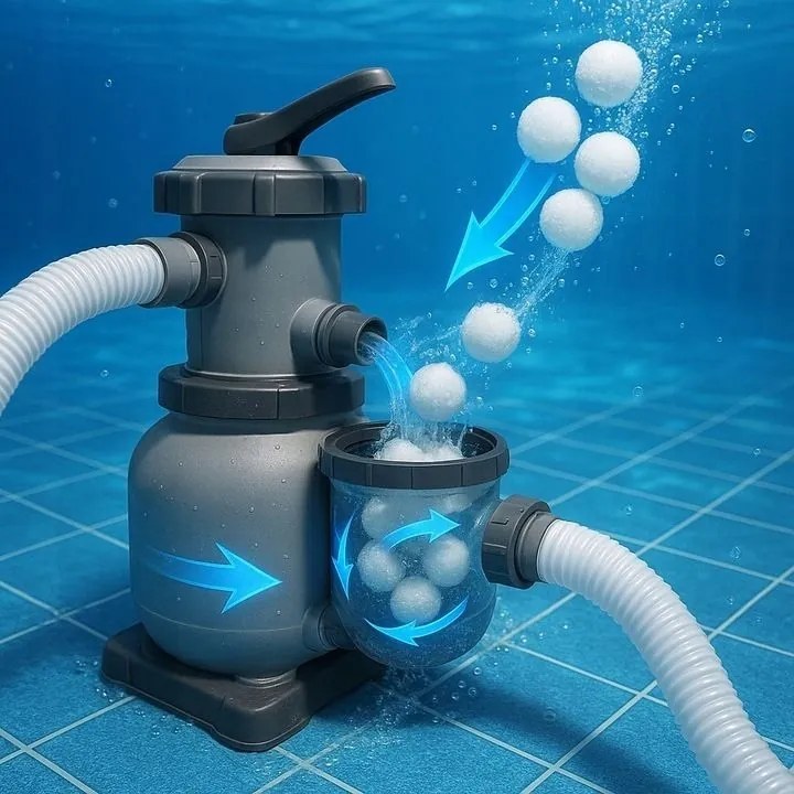 AQUA szűrőgolyók, 700g Monzana