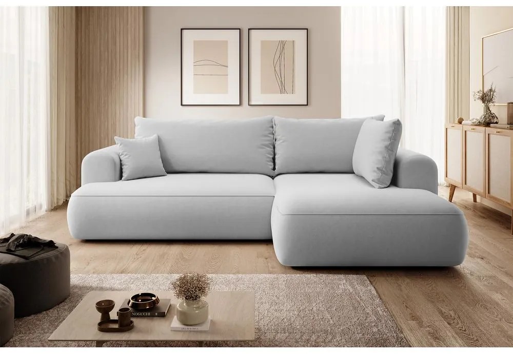 Sarokkanapé Olivo II (J) (szürke + fekete) . Akció -15%. 1099250