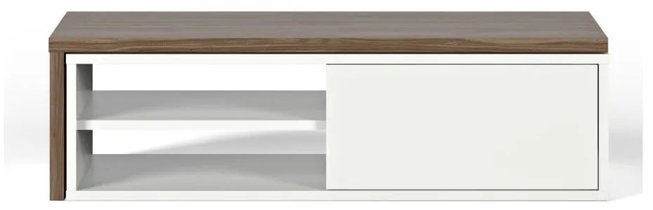 Move fehér TV-állvány, diófa dekor - TemaHome