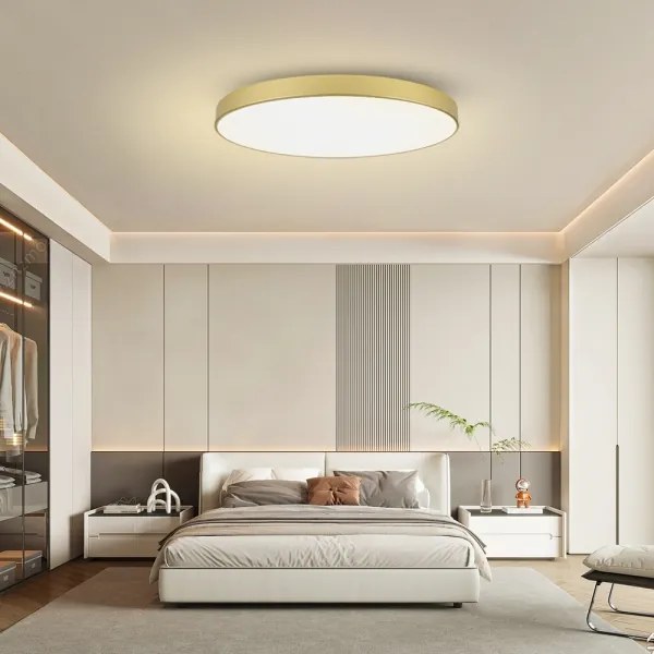 Brilagi-LED mennyezeti lámpatest POOL LED/128W/230V 3000/4000/6000K Ø 100 cm arany