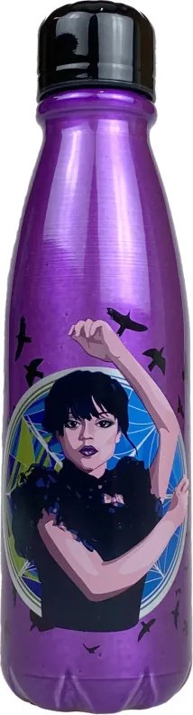 Wednesday Nevermore alumínium kulacs csavaros kupakkal 600 ml