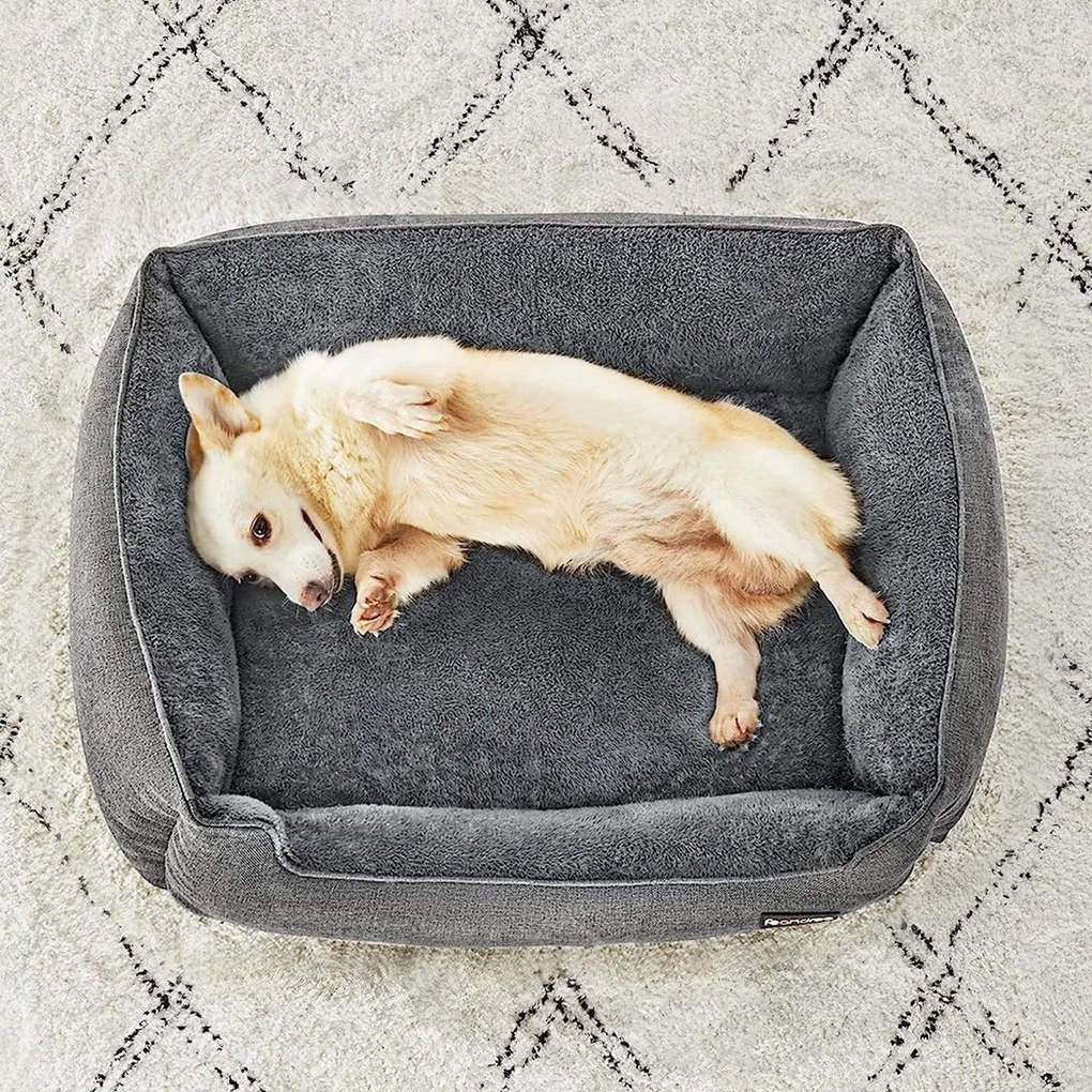 Kutyafekhely, kisállatágy, l-es méret, világosszürke feandrea