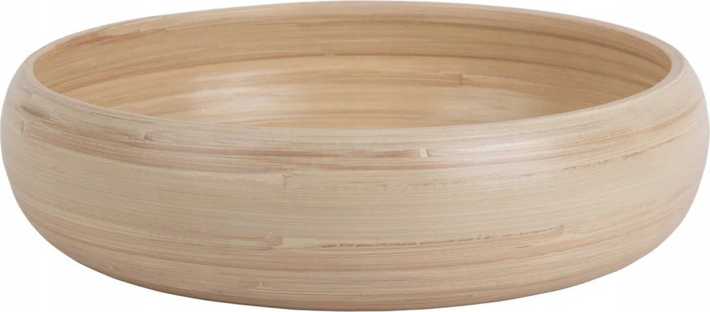 Konyhai Tál Fa Salátához Kerek Ø 30 cm Salátatál