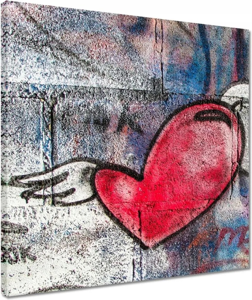 Vászonkép 40x40 Graffiti falfestmények