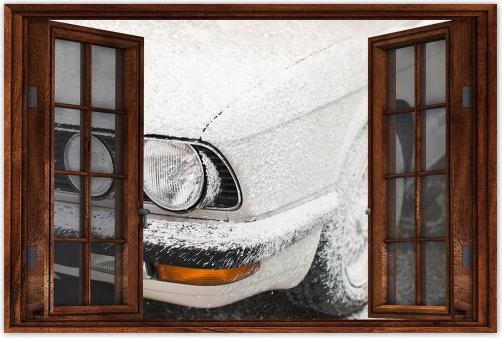 Poszter 60x40 Cápa Klasszikus Bmw Auto